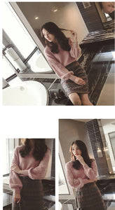 Sweater Skirt Combo - 2 Piece - Inspire Professional Clothing