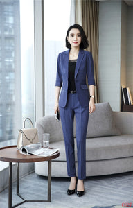 Neat & Organized Pinstripe Suit - Inspire Professional Clothing