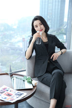 Load image into Gallery viewer, Neat &amp; Organized Pinstripe Suit - Inspire Professional Clothing