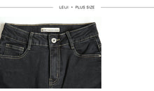 Load image into Gallery viewer, High Waist Full Length Straight Jeans - Inspire Professional Clothing