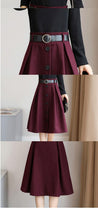 Load image into Gallery viewer, Skirt Combo - 2 Piece: Long Sleeve Top with Skirt Bottom - Inspire Professional Clothing