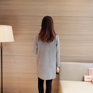 Keep Me Warm Long Cardigan with Color Options - Inspire Professional Clothing