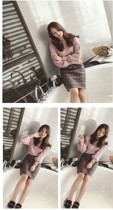 Sweater Skirt Combo - 2 Piece - Inspire Professional Clothing