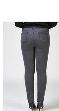 Load image into Gallery viewer, High Waist Skinny Grey Jeans - Inspire Professional Clothing