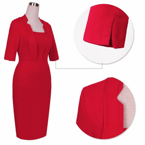 Pencil Sheath Dress INSPIRED from Royalty - Inspire Professional Clothing