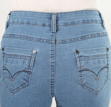 Load image into Gallery viewer, High Waist Straight Full Length Jeans - Inspire Professional Clothing