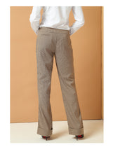 Load image into Gallery viewer, Regular Fit Full Length Hounds Tooth Pant - Inspire Professional Clothing