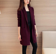 Load image into Gallery viewer, Keep Me Warm Long Cardigan with Color Options - Inspire Professional Clothing