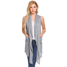 Load image into Gallery viewer, Certified Trainer Sleeveless Cardigan - Inspire Professional Clothing
