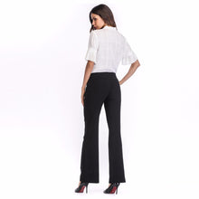 Load image into Gallery viewer, Low Waist Regular Fit Flare Pants - Inspire Professional Clothing