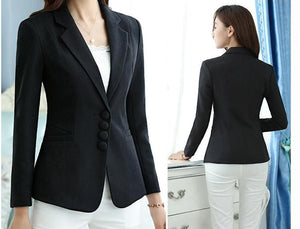Formal & Fun Jacket with 4 Button Accent - Inspire Professional Clothing