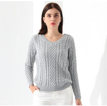 Load image into Gallery viewer, Classic Knitted Sweater - Inspire Professional Clothing