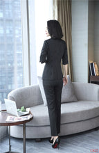Load image into Gallery viewer, Neat &amp; Organized Pinstripe Suit - Inspire Professional Clothing