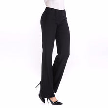 Load image into Gallery viewer, Low Waist Regular Fit Flare Pants - Inspire Professional Clothing
