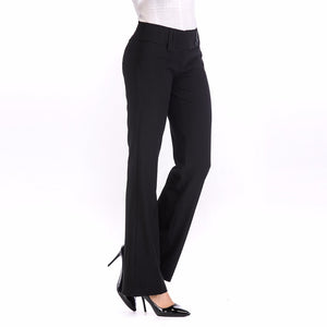 Low Waist Regular Fit Flare Pants - Inspire Professional Clothing
