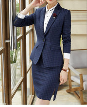 Load image into Gallery viewer, Taking Notes Plaid Suit - Inspire Professional Clothing