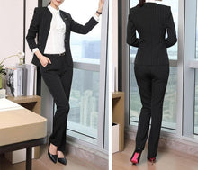 Load image into Gallery viewer, Contract Signing Pinstripe Suit - Inspire Professional Clothing