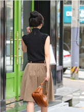 Load image into Gallery viewer, Pleated Skirt with POCKETS!!! - Inspire Professional Clothing