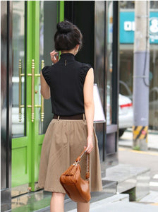Pleated Skirt with POCKETS!!! - Inspire Professional Clothing