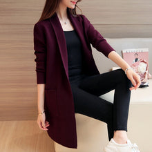 Load image into Gallery viewer, Keep Me Warm Long Cardigan with Color Options - Inspire Professional Clothing