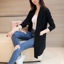 Load image into Gallery viewer, Keep Me Warm Long Cardigan with Color Options - Inspire Professional Clothing