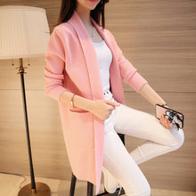 Load image into Gallery viewer, Keep Me Warm Long Cardigan with Color Options - Inspire Professional Clothing