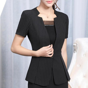 Time to Meet Pinstripe Jacket - Inspire Professional Clothing
