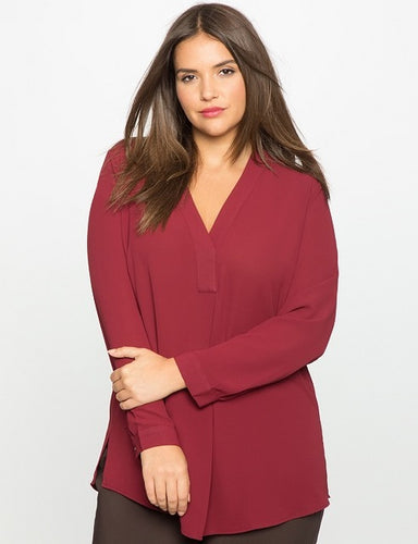 Taking It Over Blouse - Inspire Professional Clothing