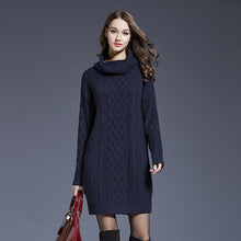Load image into Gallery viewer, Warm-Dress Cold-Office Friday Dress - Inspire Professional Clothing