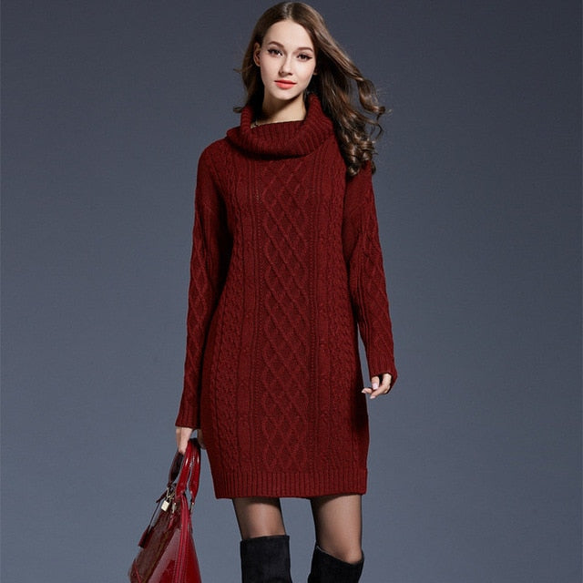 Warm-Dress Cold-Office Friday Dress - Inspire Professional Clothing
