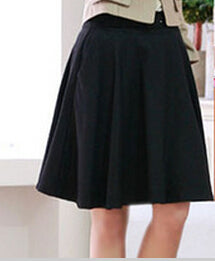 Lightweight High Waist Pleated Skirt - Inspire Professional Clothing
