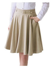 Load image into Gallery viewer, Lightweight High Waist Pleated Skirt - Inspire Professional Clothing