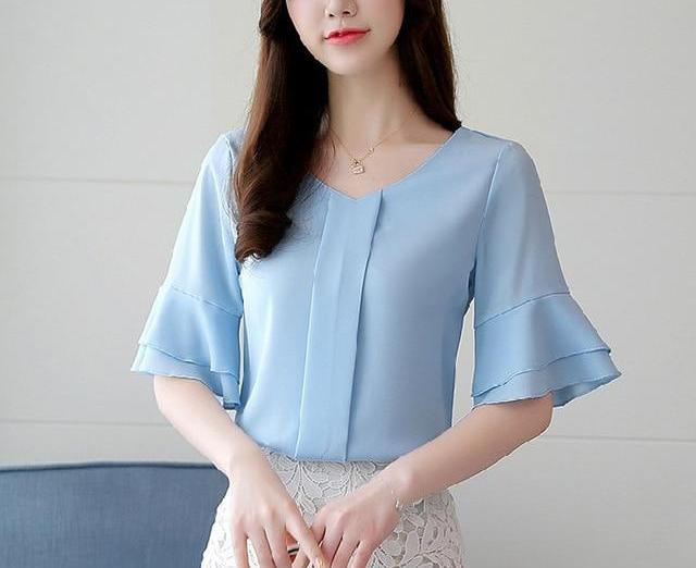 Just a Little Drama Blouse - Inspire Professional Clothing