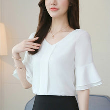 Load image into Gallery viewer, Just a Little Drama Blouse - Inspire Professional Clothing