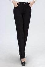 Load image into Gallery viewer, High Waist Regular Straight Jeans - Various Colors - Inspire Professional Clothing