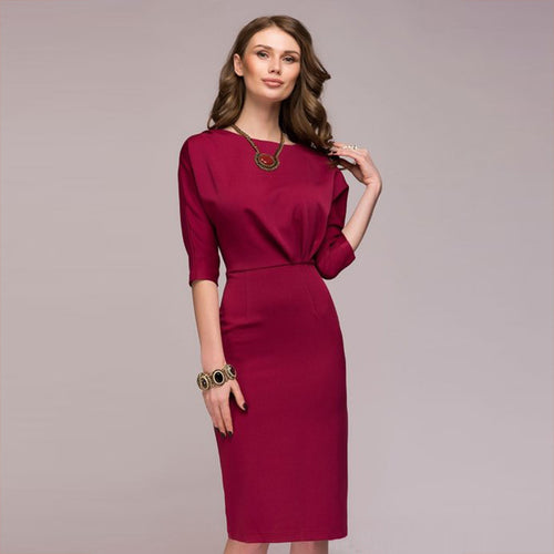 Key Board Stopper Elegant Lightweight Dress - Inspire Professional Clothing