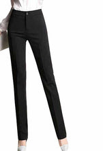 Load image into Gallery viewer, High Waist Full Length Slim Fit Pant - Inspire Professional Clothing
