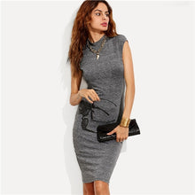 Load image into Gallery viewer, Working Lunch Knit Dress - Inspire Professional Clothing