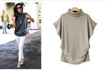 Load image into Gallery viewer, Short Sleeve Scallop Edge Blouse - Inspire Professional Clothing