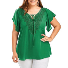 Load image into Gallery viewer, Email &amp; Lace Blouse - Inspire Professional Clothing