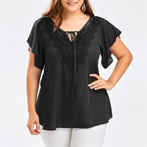 Email & Lace Blouse - Inspire Professional Clothing