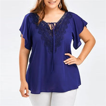 Load image into Gallery viewer, Email &amp; Lace Blouse - Inspire Professional Clothing