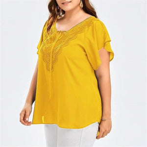 Email & Lace Blouse - Inspire Professional Clothing