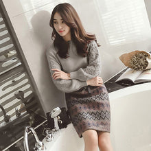 Load image into Gallery viewer, Sweater Skirt Combo - 2 Piece - Inspire Professional Clothing