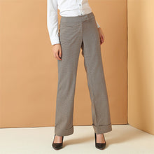 Load image into Gallery viewer, Regular Fit Full Length Hounds Tooth Pant - Inspire Professional Clothing