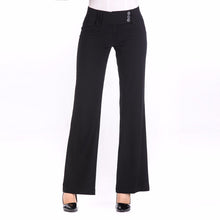 Load image into Gallery viewer, Low Waist Regular Fit Flare Pants - Inspire Professional Clothing