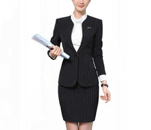Load image into Gallery viewer, Contract Signing Pinstripe Suit - Inspire Professional Clothing
