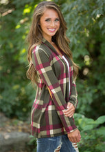 Load image into Gallery viewer, Easing It Back Cardigan - Inspire Professional Clothing